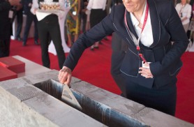 Wmurowanie kamienia erekcyjnego 01